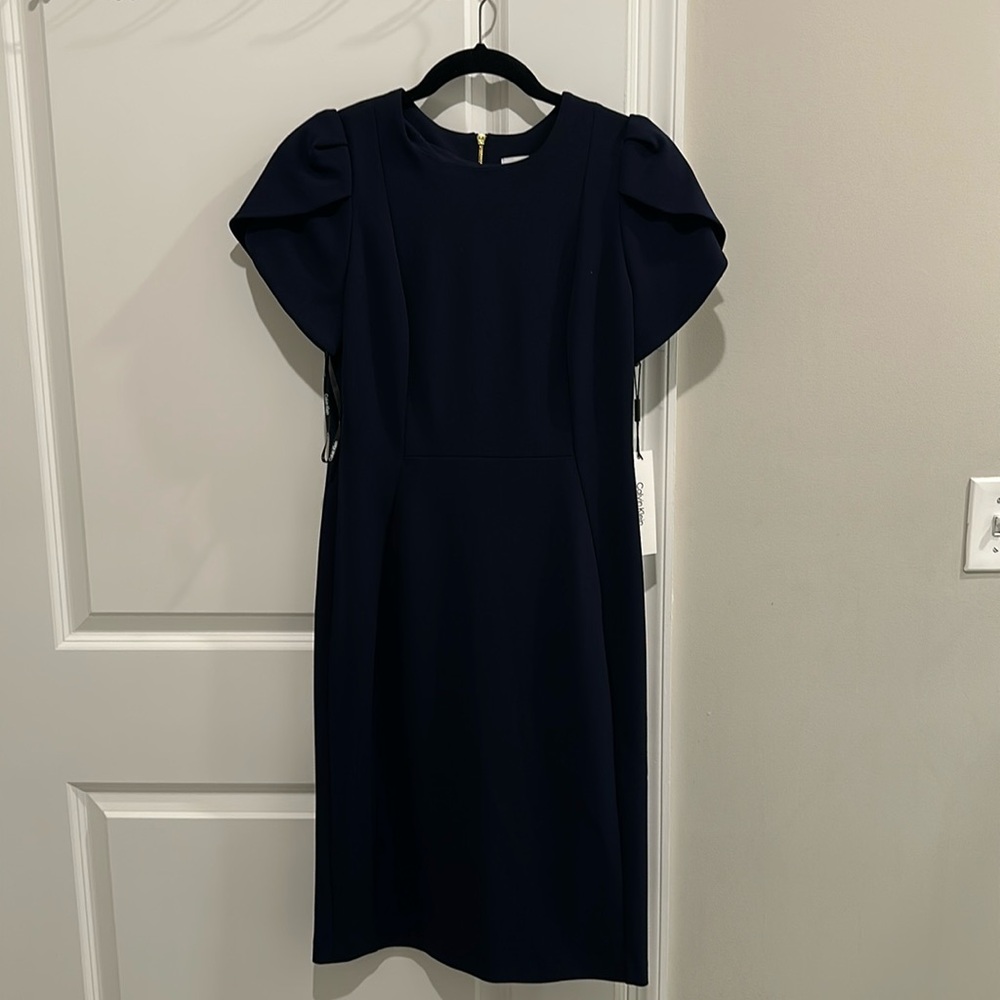 Calvin Klein Navy Blue Dress